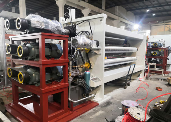 Three Roll Fabric Calender Machine 650m/min